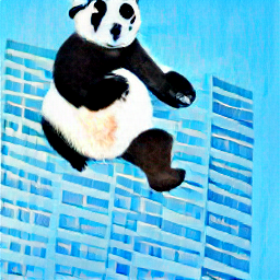 /hours-of-fun-creating-visual-art-with-prompts/images/mindalle-A_painting_of_a_panda_climbing_a_skyscraper.png